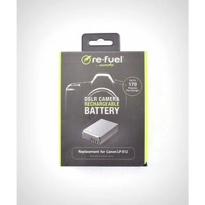 Digipower -Re-Fuel Rechargeable Lithium-Ion Replacement Battery for Canon LP-E12